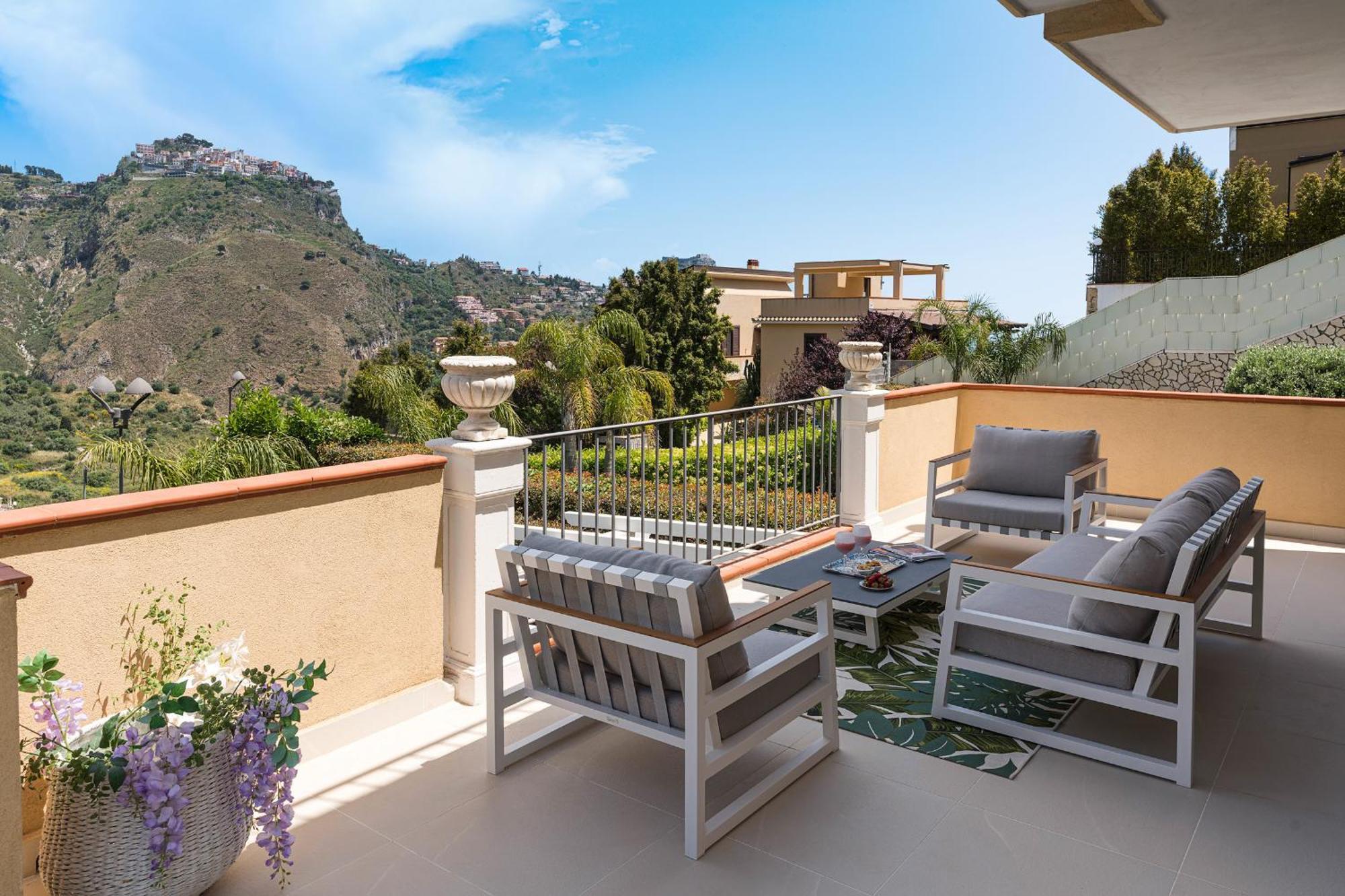 Villa Giutitta Taormina Exterior foto